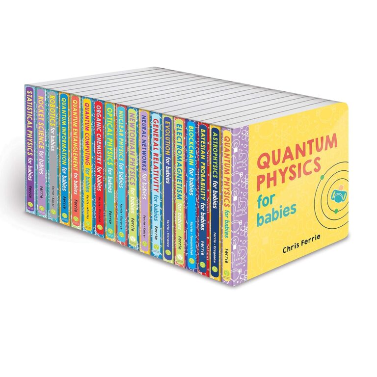 Baby University Complete ‘For Babies’ Board Book Set | STEM Learning Board Books for Babies & Toddlers