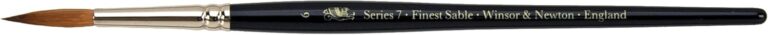 Winsor & Newton Series 7 Kolinsky Sable Brush #6 | Premium Round Watercolor Brush