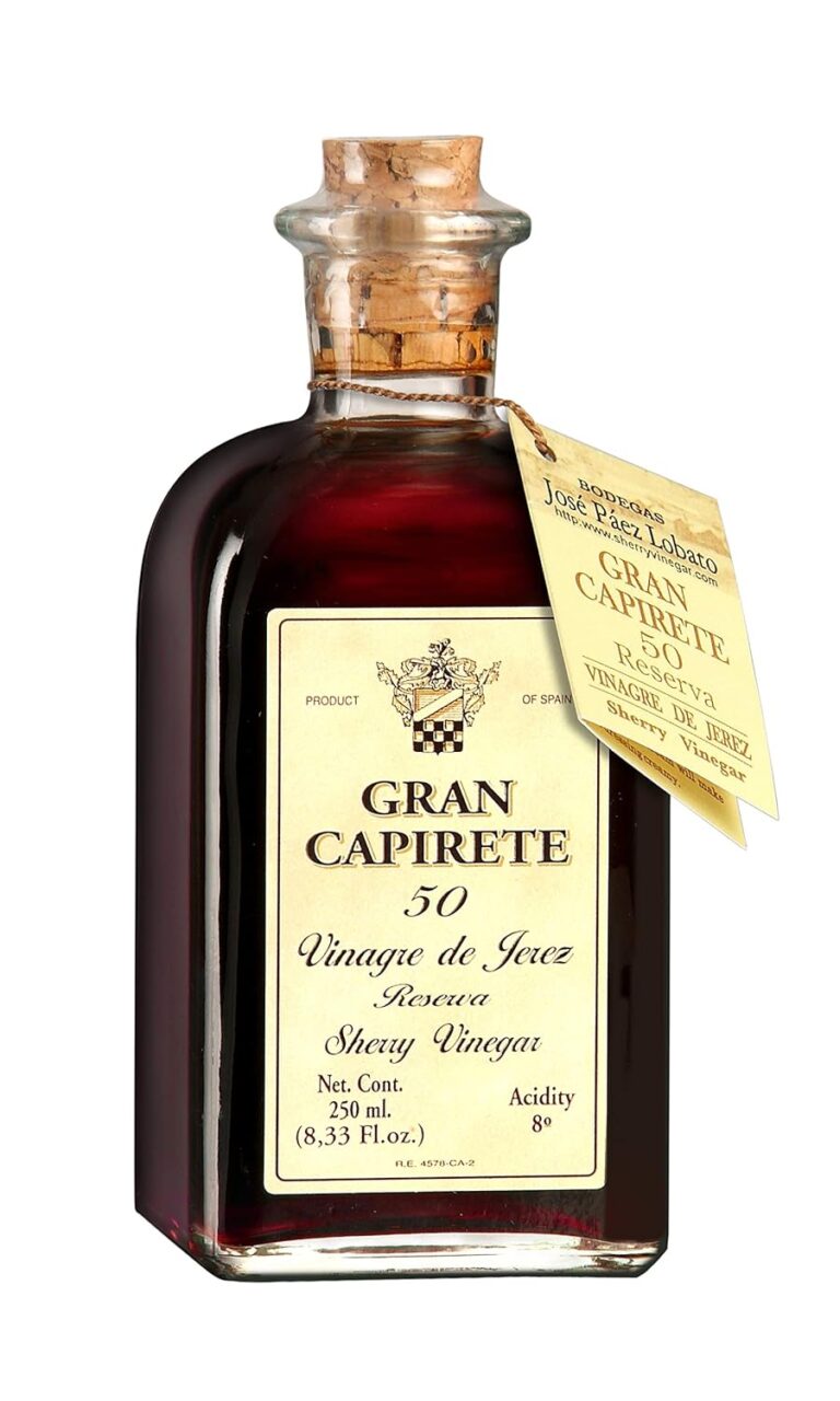 GRAN CAPIRETE 50: Premium 50-Year-Old Spanish Sherry Vinegar Reserve | Aged in Oak Barrels