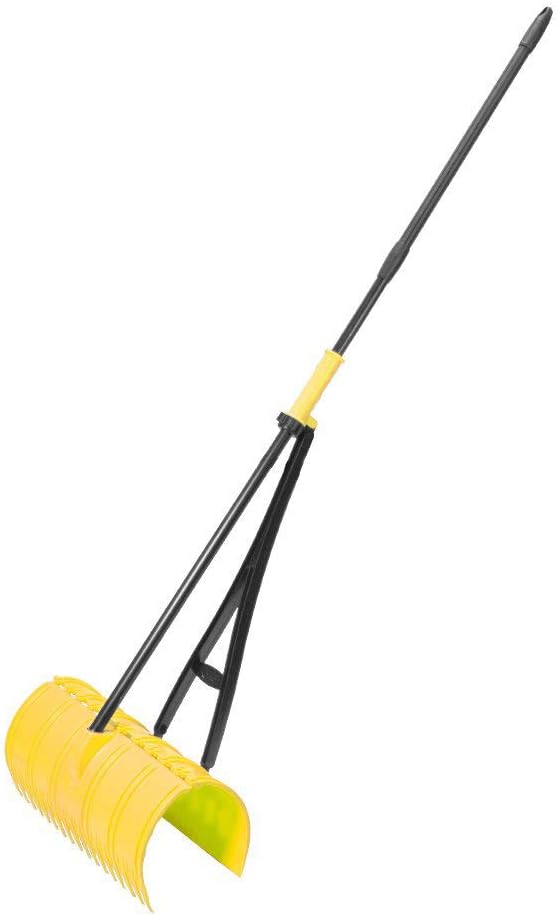 Amazing Rake Back Saving Garden Rake: Heavy Duty Leaf Claw Grabber Tool for Easy Lawn & Yard Cleanup Without Bending