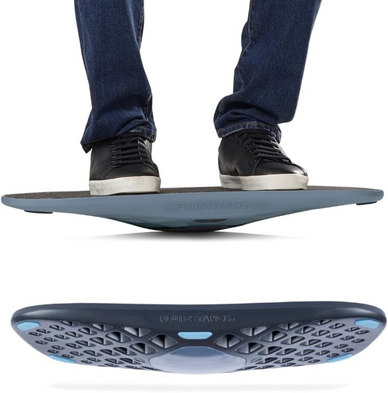 FluidStance Balance Board for Standing Desks | Anti-Fatigue Wobble Board to Increase Focus & Movement | USA Made