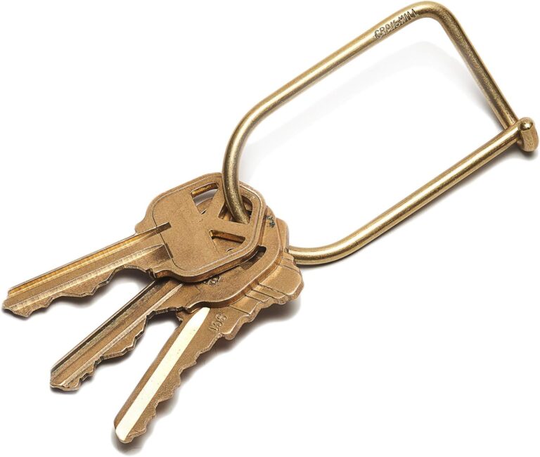 Craighill Wilson Keyring: 2” Minimalist Carabiner Clip & Keychain for Car Keys