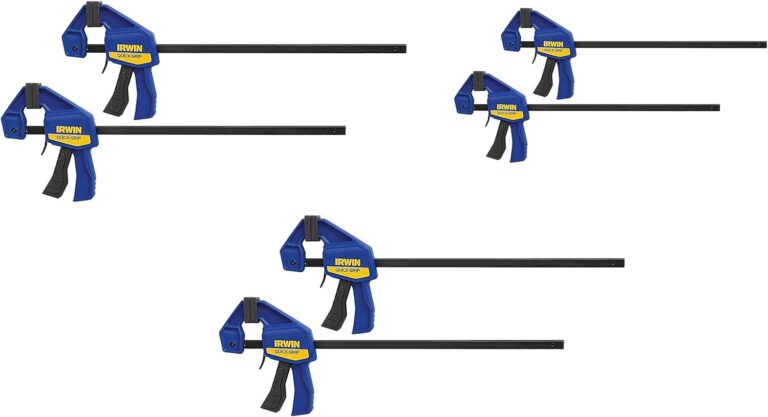 MINI QUIKGRIP CLMP12″ 2PK: 12-Inch Quick-Release Bar Clamps, 2-Pack for Woodworking & DIY Projects