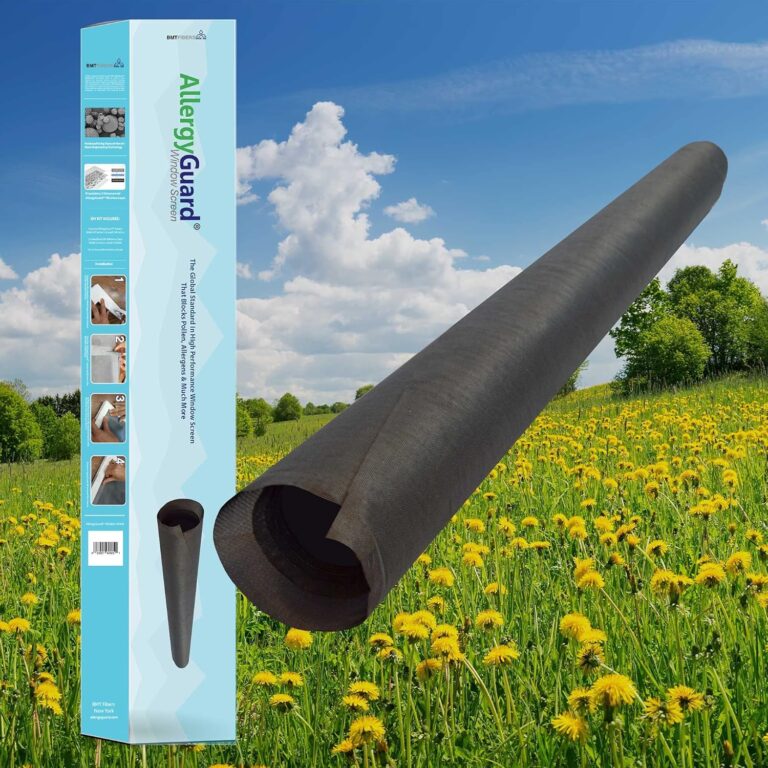 Genuine AllergyGuard® Window Screen Kit | DIY Pollen & Allergen Blocker for Your Home