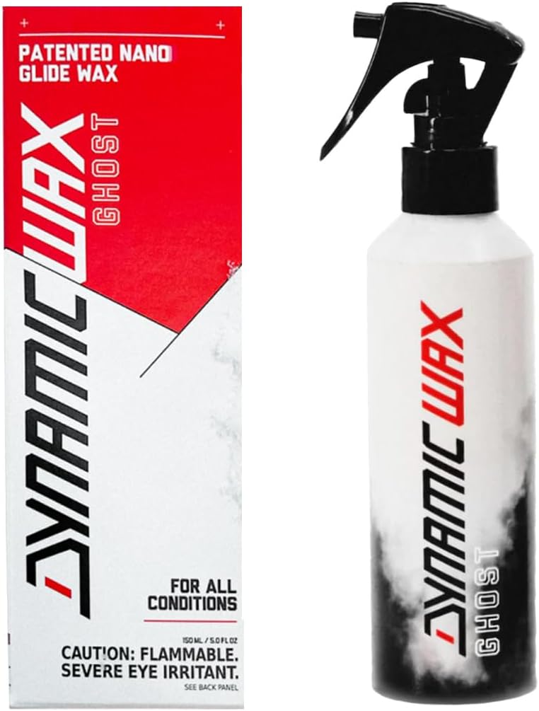Dynamic Wax Ghost Glide: Eco-Friendly Nano-Tech Spray Wax for Skis & Snowboards – Any Temperature