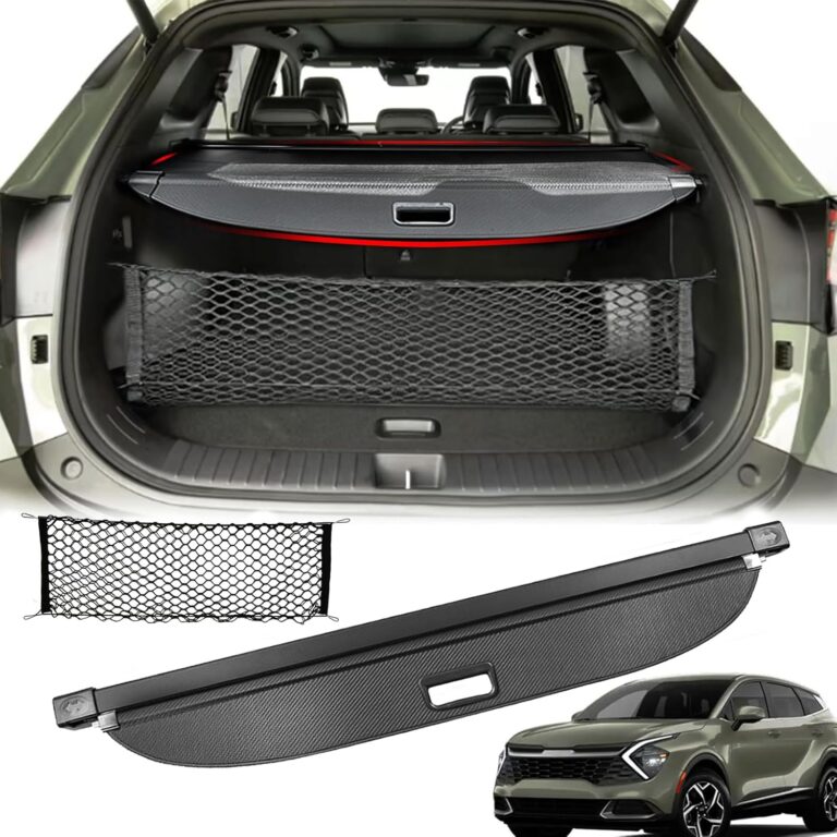 Carbon Fiber Retractable Cargo Cover for 2023-2026 Kia Sportage | Trunk Privacy & Security Shield
