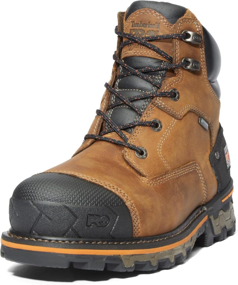 Timberland PRO Men’s 6 Inch Boondock Soft Toe WP Industrial Work Boot | Durable & Waterproof