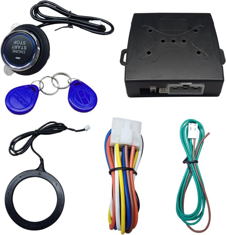 Upgrade Your Car with a Push Engine Start Button Kit: Smart Keyless Go System for Most DC12V Vehicles