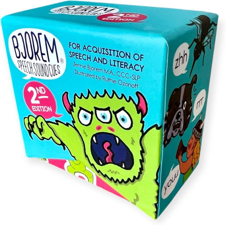 Bjorem Speech Sound Cues 2nd Edition: Phonetic Cue Cards for Apraxia, Dyslexia & Early Readers