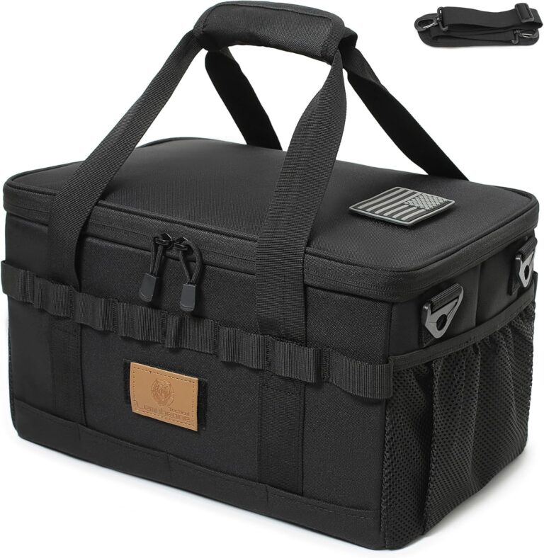 Tactical Camping Storage Bag 18L – Utility Tote & Cookware Organizer for Outdoor Gear & Trunk