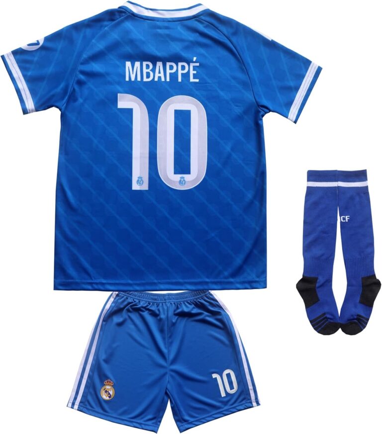 Madrid #10 Kids Football Set: Jersey, Shorts & Socks | Youth Soccer Kit